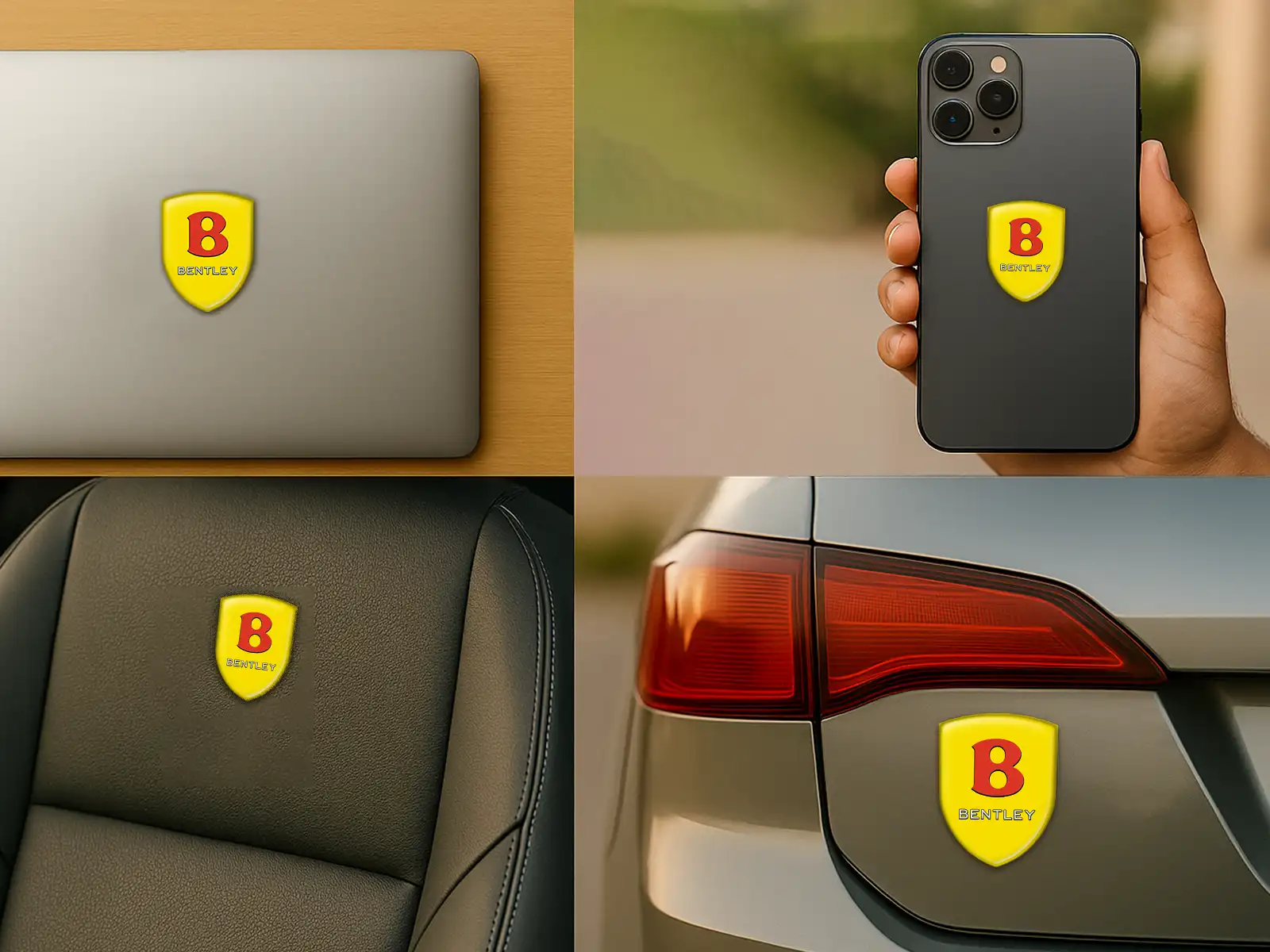 Bentley Logo Silicona S Auto Pro Máximo Estilo Edición Estilosa